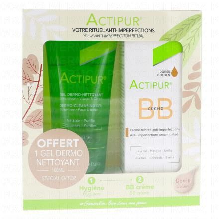 NOREVA Actipur cr&egrave;me anti-imperfections teint&eacute;e dor&eacute;e