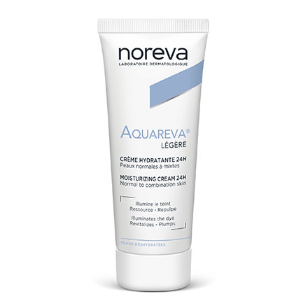 NOREVA Aquareva crème hydratante texture légère 24H (tube 40ml)
