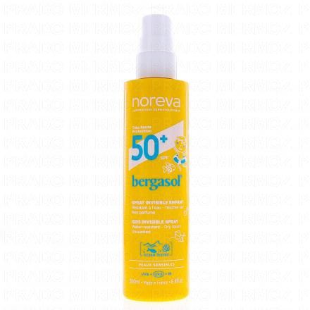 NOREVA Bergasol Spray Invisible enfant SPF50 200ml
