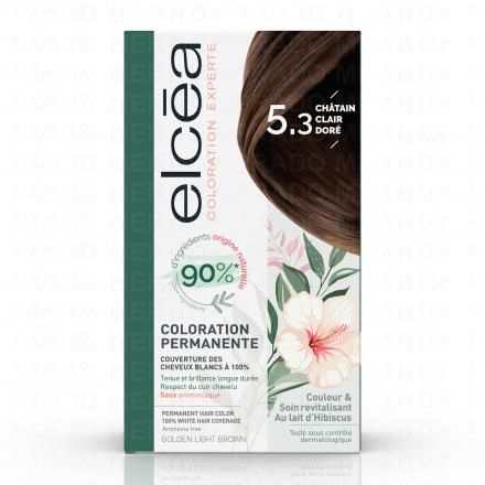 ELCEA Coloration permanente châtain clair doré n°5.3