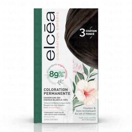 ELCEA Coloration permanente châtain foncé n°3