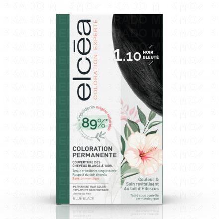 ELCEA Coloration permanente noir bleuté n°1.10