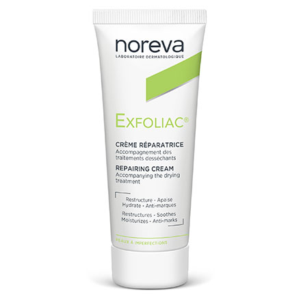 NOREVA Exfoliac cr&egrave;me r&eacute;paratrice tube 40ml