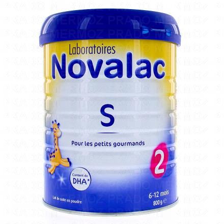 NOVALAC S Lait de suite 2ème âge 800g