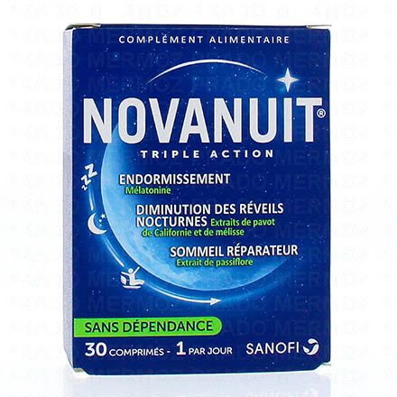 NOVANUIT Triple action (boîte de 30 comprimés)