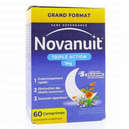 NOVANUIT Triple action (60 comprim&eacute;s)