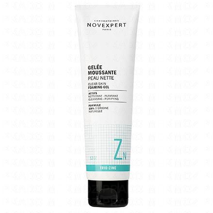 NOVEXPERT Trio Zinc - Gel&eacute;e moussante peau nette (150g)