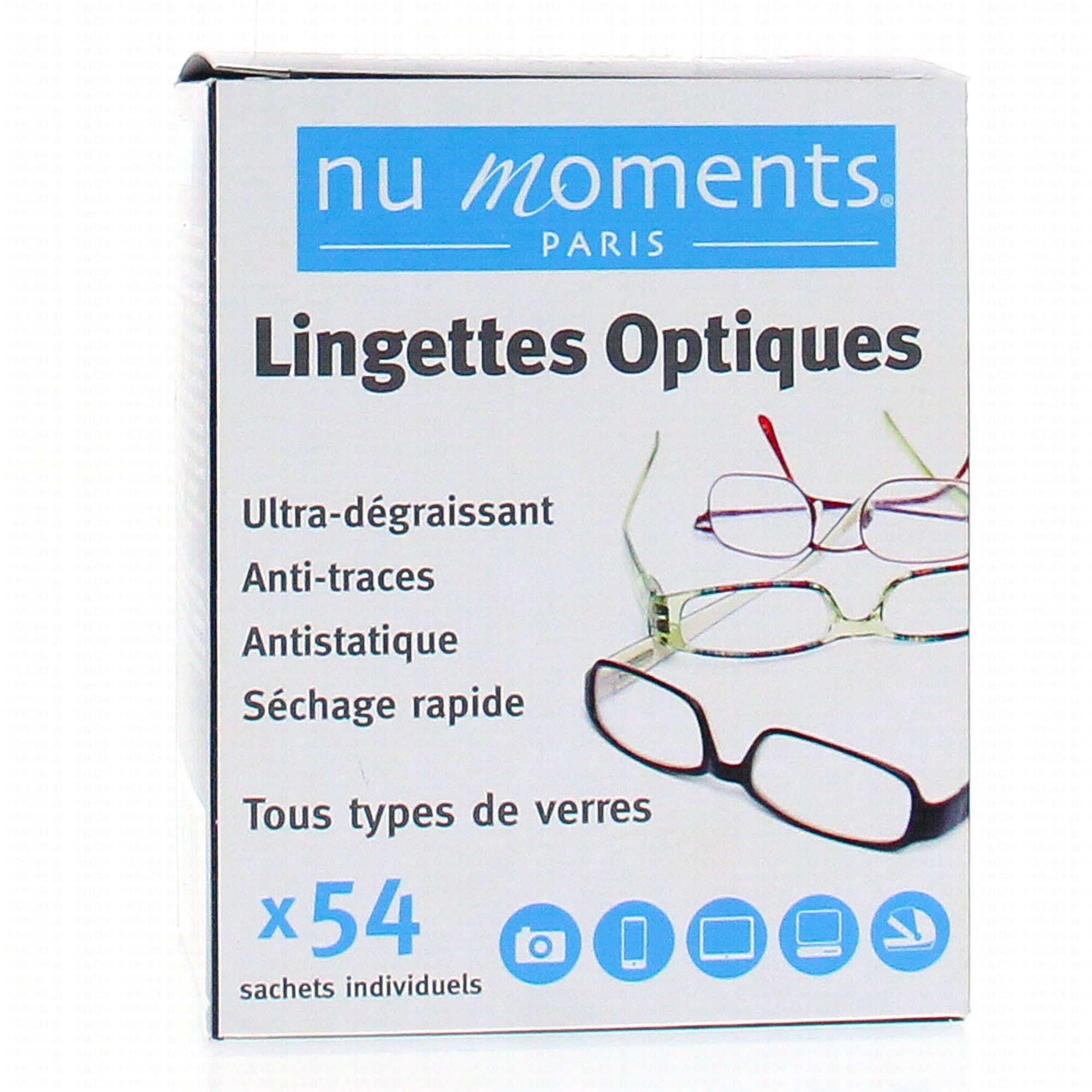 INSTANET lingettes pour lunettes