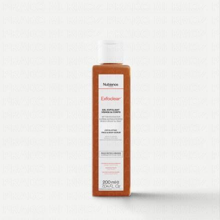 NUBIANCE Exfoclear Gel Exfoliant Visage & Corps 200ml