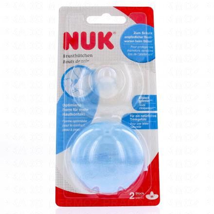 NUK Bouts de sein allaitement x2 Taille M