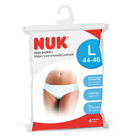 NUK Slips jetables 4 pi&egrave;ces (taille l (44-46))