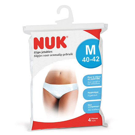 NUK Slips jetables 4 pi&egrave;ces (taille m (40-42))