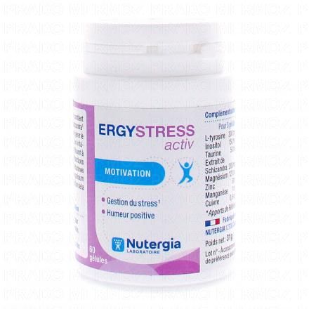 NUTERGIA Ergy Stress Activ x 60 g&eacute;lules