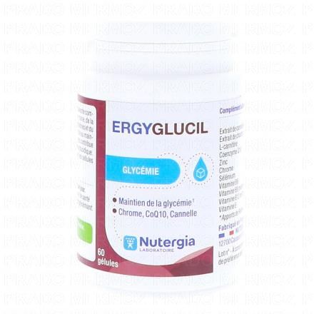 NUTERGIA Ergyglucil Glyc&eacute;mie x60 g&eacute;lules