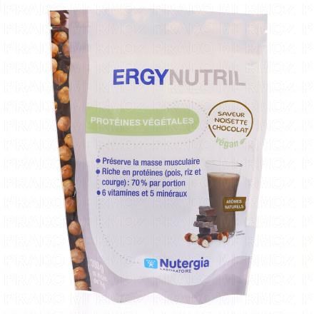 NUTERGIA Ergynutril - Prot&eacute;ines v&eacute;g&eacute;tales Noisette-chocolat 350g