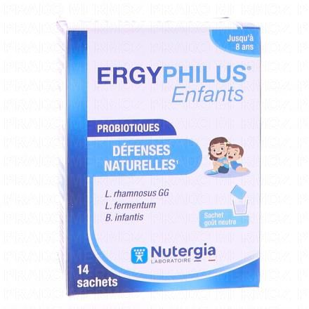 NUTERGIA Ergyphilus Enfants - Probiotiques Défenses naturelles (x14 sachets)