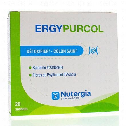 NUTERGIA Ergypurcol - D&eacute;toxifier c&ocirc;lon sain x20 sachets