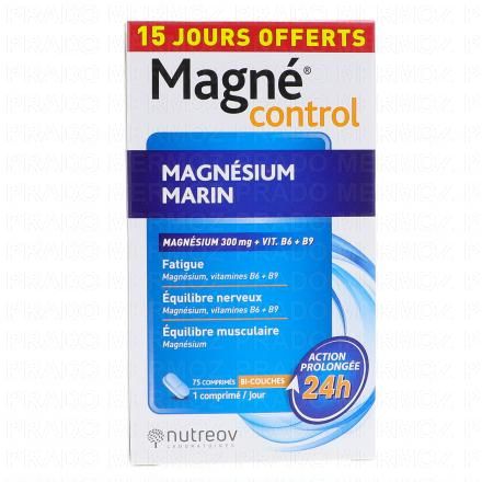 NUTREOV Magné Control Magnésium Marin (75 comprimés)