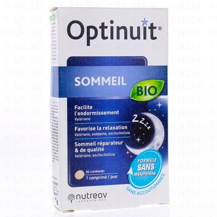 NUTREOV Optinuit - Sommeil bio 30 comprim&eacute;s