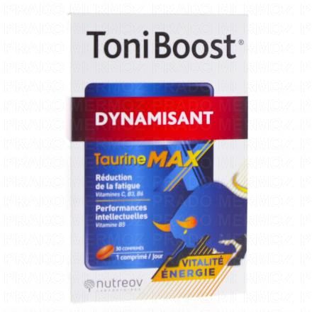 NUTREOV Toniboost Taurine Max x30 Comprim&eacute;s