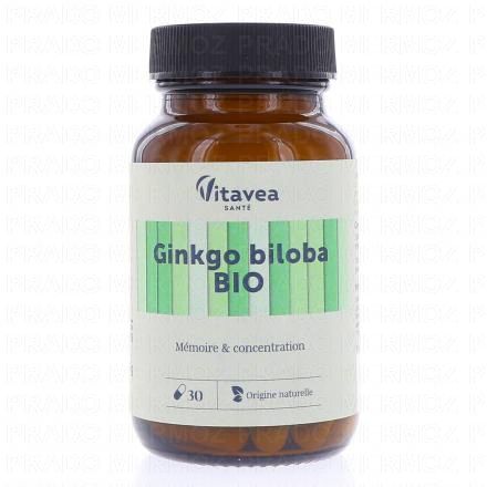 VITAVEA Ginkgo Biloba bio x30 g&eacute;lules