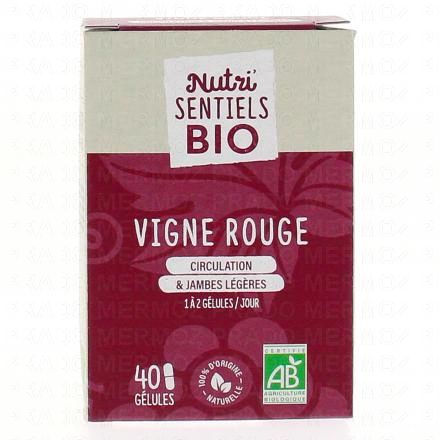 NUTRI'SENTIELS BIO Vigne Rouge 40 gélules