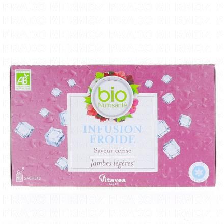 VITAVEA Infusion bio jambes l&eacute;g&egrave;res froide 20 sachets