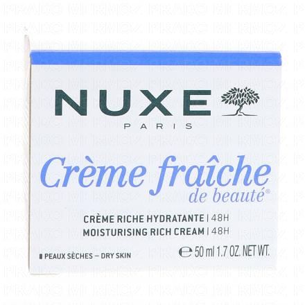 NUXE Crème fraîche de beauté riche hydratante 48h pot 50ml