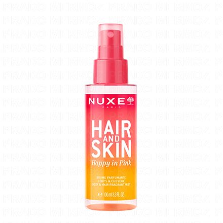 NUXE Hair and Skin "Happy in pink" brume parfumante corps et cheveux 100ml
