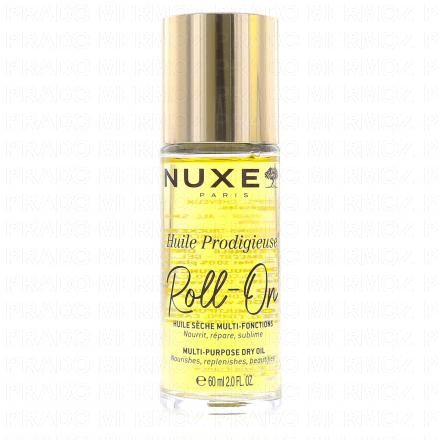 NUXE Huile Prodigieuse - Huile Sèche Multi-Fonctions Roll-On 60ml