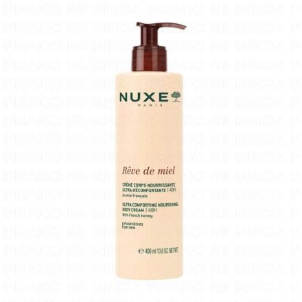NUXE R&ecirc;ve de Miel - Cr&egrave;me Corps Ultra-R&eacute;confortante 48h 400ml