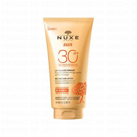 NUXE Sun - Lait solaire fondant SFP30 tube 150ml