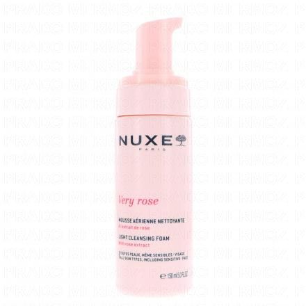 NUXE Very rose - Mousse aérienne nettoyante 150ml