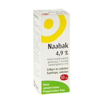 Naabak 4,9% collyre en solution 10ml