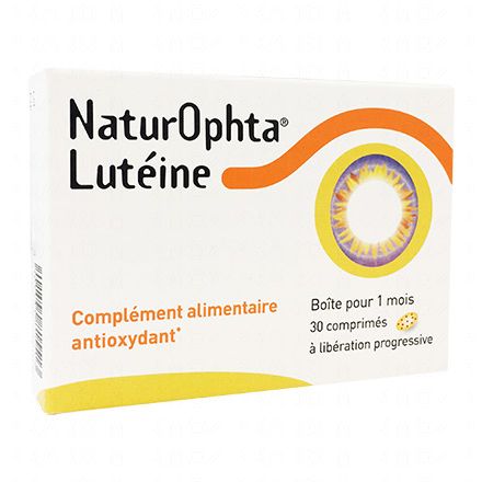 HORUS PHARMA NaturOphta Lutéine boîte de 30 comprimés