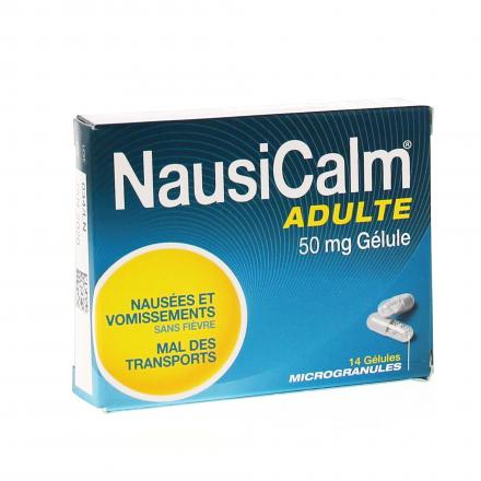 Nausicalm adultes 50 mg