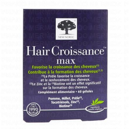 New Nordic Hair Croissance max x60 g&eacute;lules