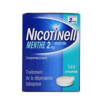 NICOTINELL menthe 2mg (bo&icirc;te de 144 comprim&eacute;s)