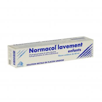 Normacol lavement enfants