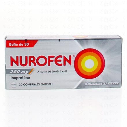 Nurofen 200 mg (boîte de 30 comprimés)