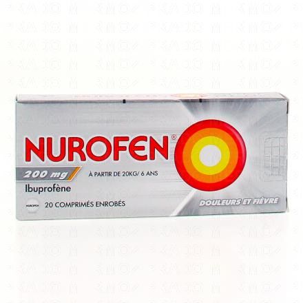 Nurofen 200 mg (boîte de 20 comprimés)