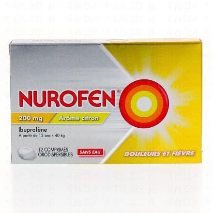 Nurofen 200mg goût citron