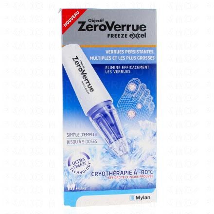 OBJECTIF ZERO VERRUE Freeze excel Stylo pré-rempli azote 14,3g