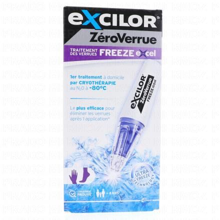 OBJECTIF ZERO VERRUE Freeze excel Stylo pr&eacute;-rempli azote 14,3g