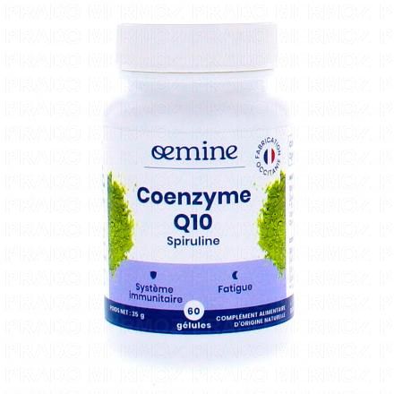 OEMINE Coenzyme Q10 spiruline x60 g&eacute;lules