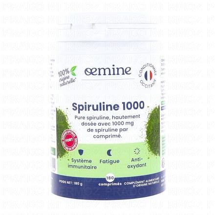OEMINE Spiruline 1000mg x180 comprim&eacute;s