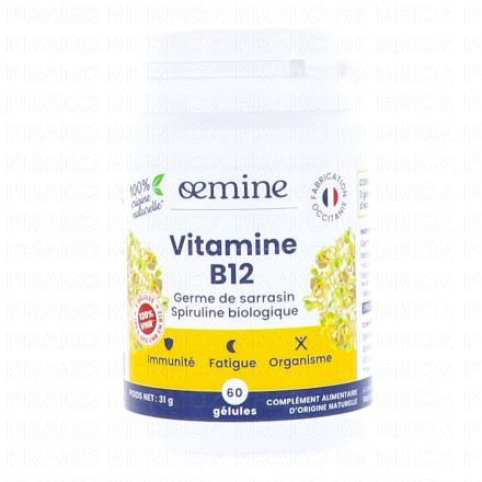 OEMINE Vitamine B12 60 g&eacute;lules