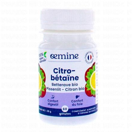 OEMINE citro-b&eacute;ta&iuml;ne 60 g&eacute;lules