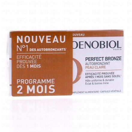 OENOBIOL Perfect Bronze peau claire (lot de 2 * 30 comprim&eacute;s)