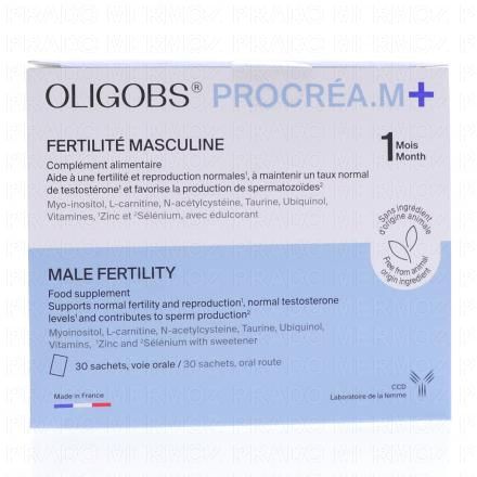 OLIGOBS Fertilité Masculine 30 sachets